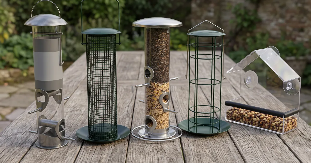 Best 5 Bird Feeders in the UK (2026)